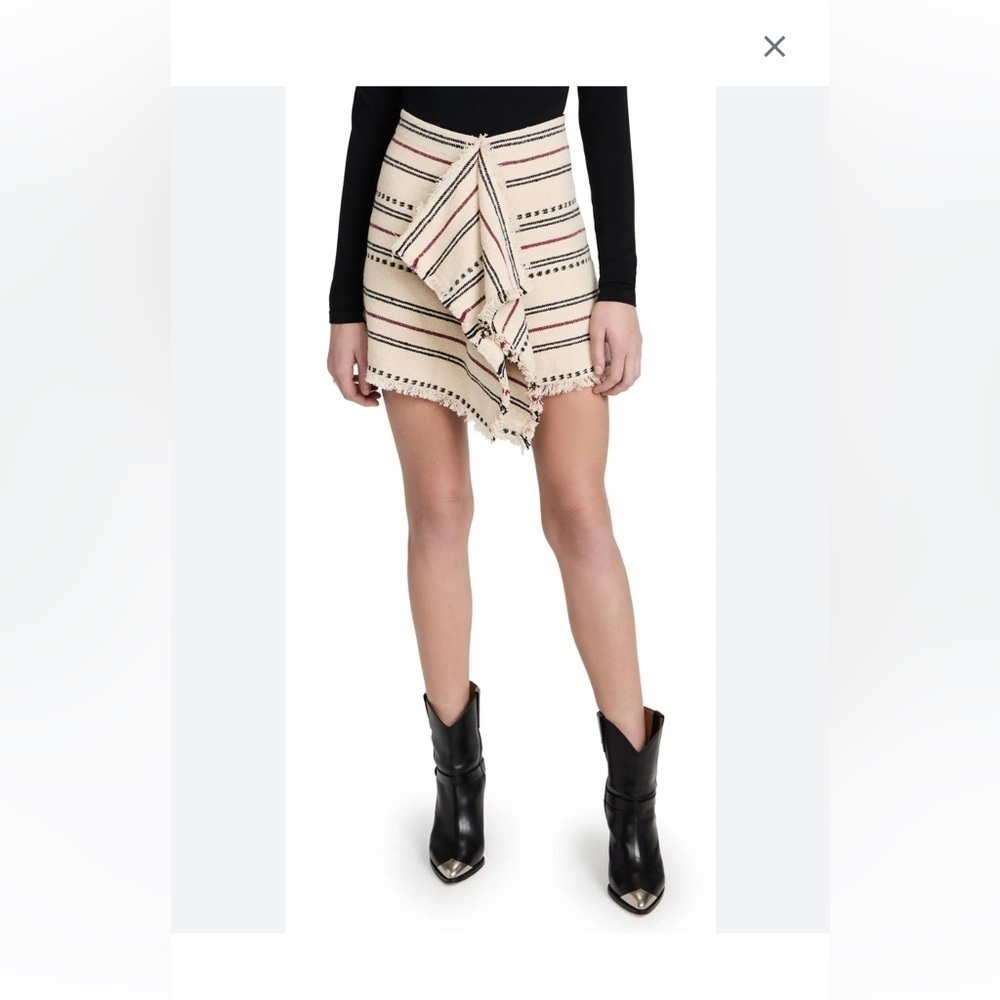 Isabel Marant Woven Mini Skirt Size 42